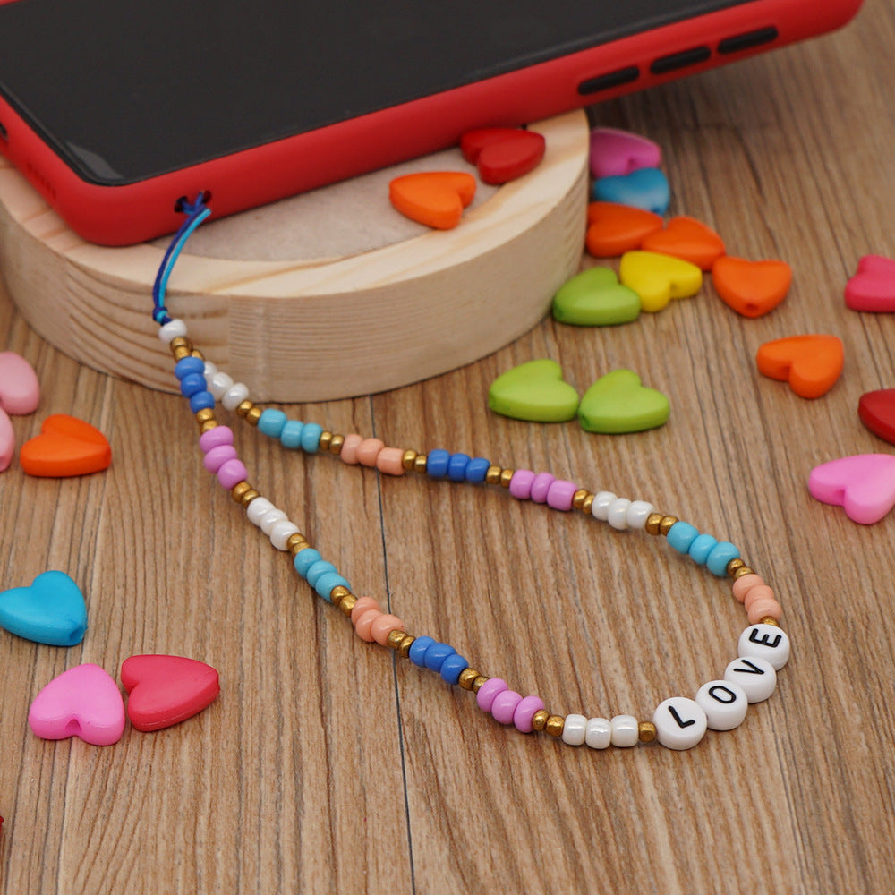 Tao Imitation Pearl Personalized Mobile Phone Chain Pendant Rope Girl