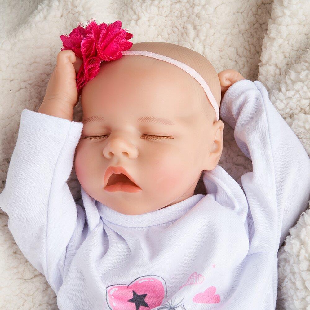 17 Inches Real Lifelike Journey Reborn Baby Doll Girl