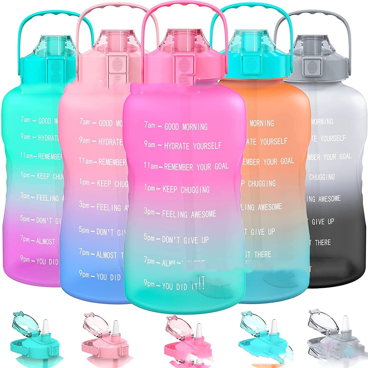 2.2L Large Capacity Half Gallon Plastic Space Cup