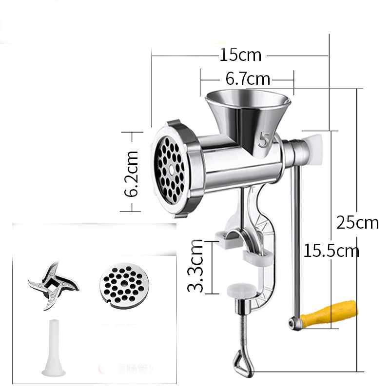 Household Simple Manual Grinder Sausage Machine