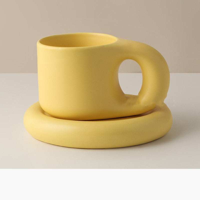 Nordic Ins Simple Ceramic Mug Personality Creativity