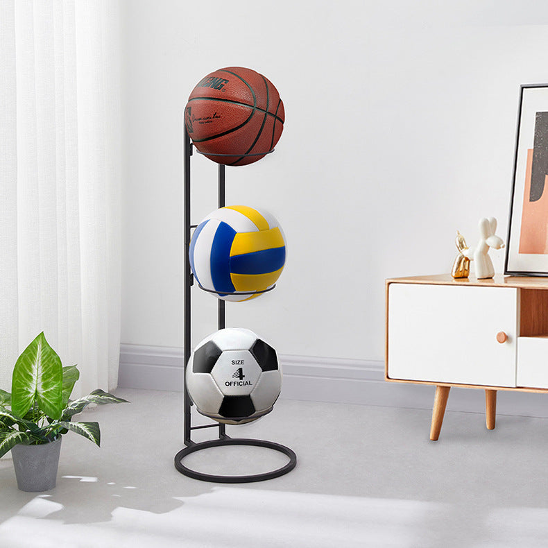 Indoor Kids Football Volleyball Storage Rack