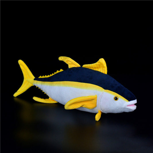 Cute Blue Tuna Doll Plush Toy