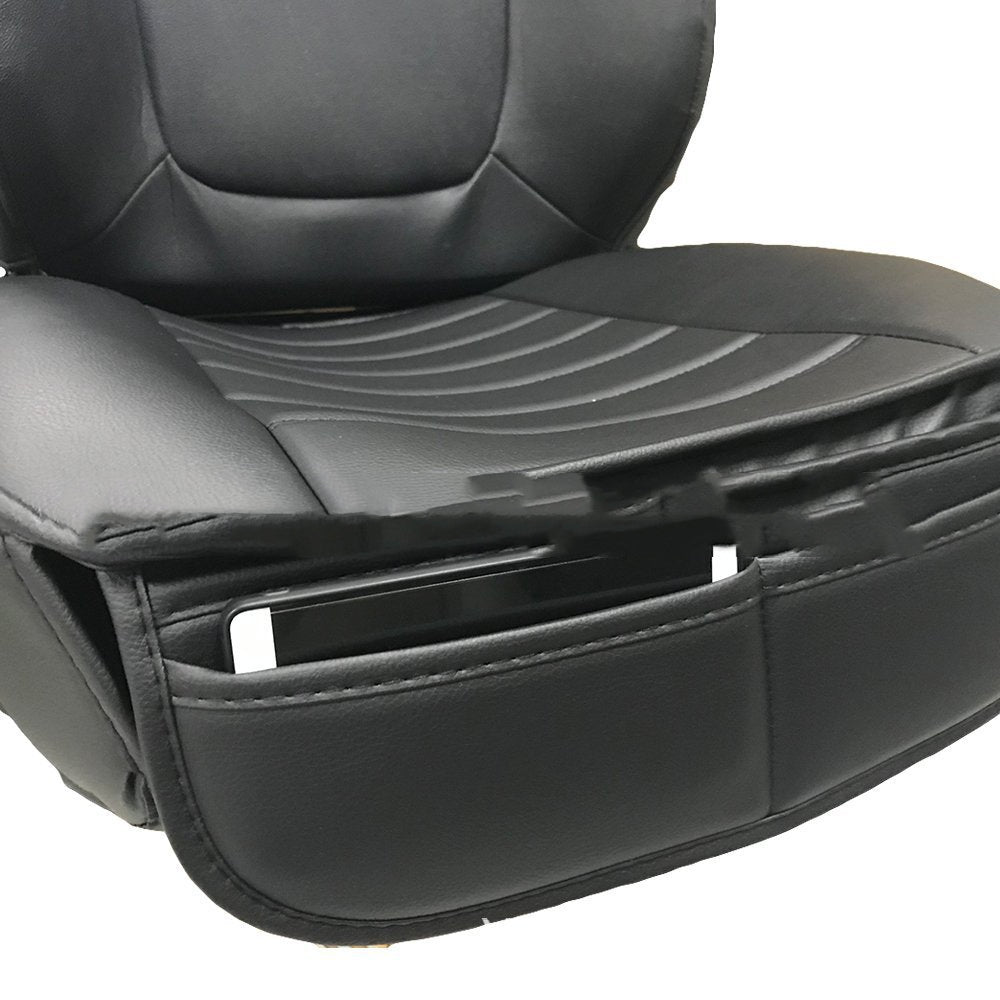 Four seasons universal breathable and cotton seat cover without backrest