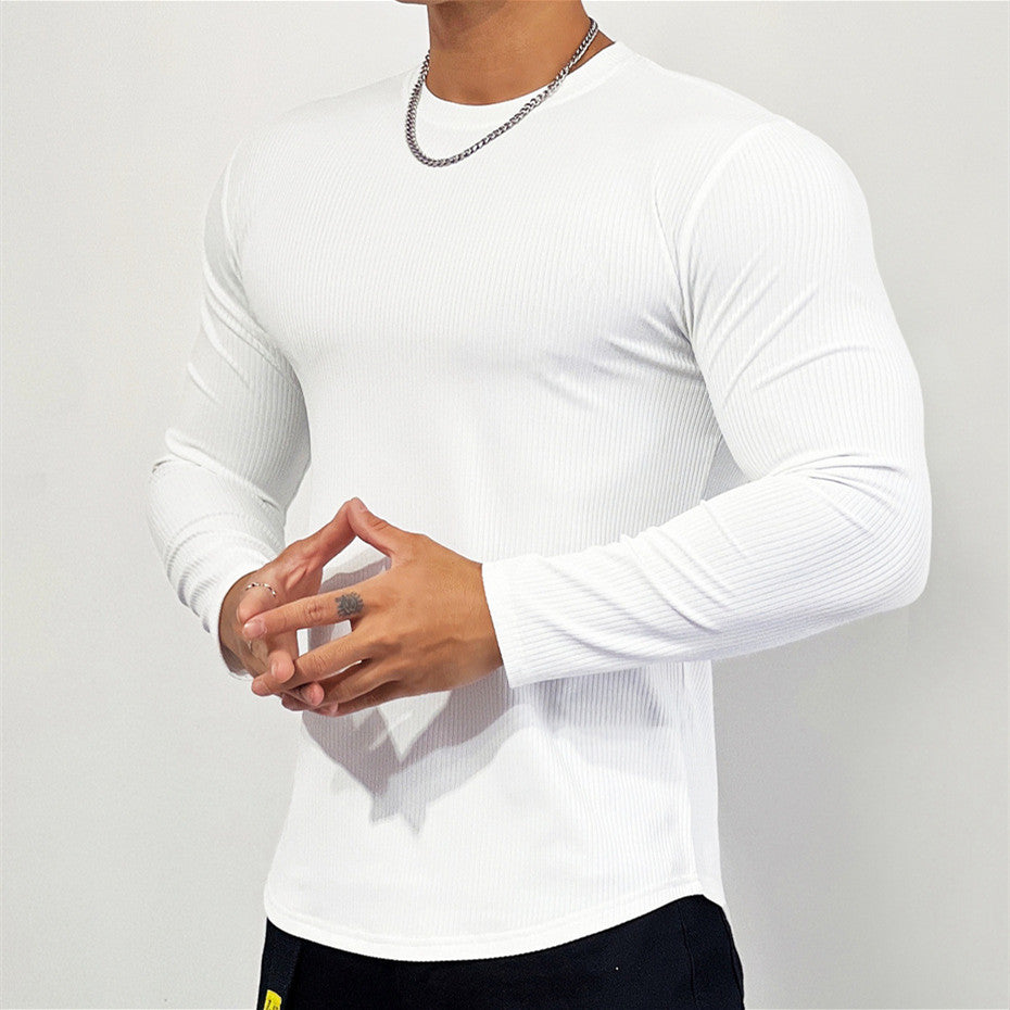 Fitness Muscle Men's Training Long Sleeve T-Shirt