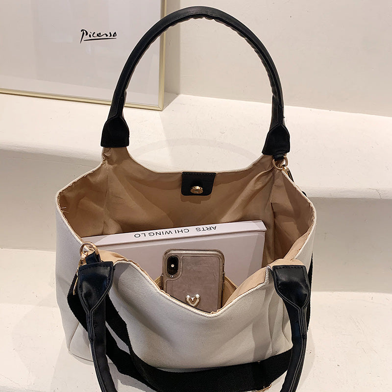 This Year's Popular Large-capacity Bag Women 2022 New Summer Fashion Shoulder Bag Tote Bag Cross-body Canvas Bag Woman