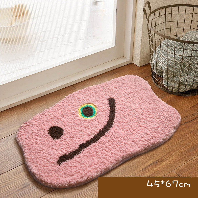 Non Slip Mat Household Cute Panda Bathroom Absorbent Mat