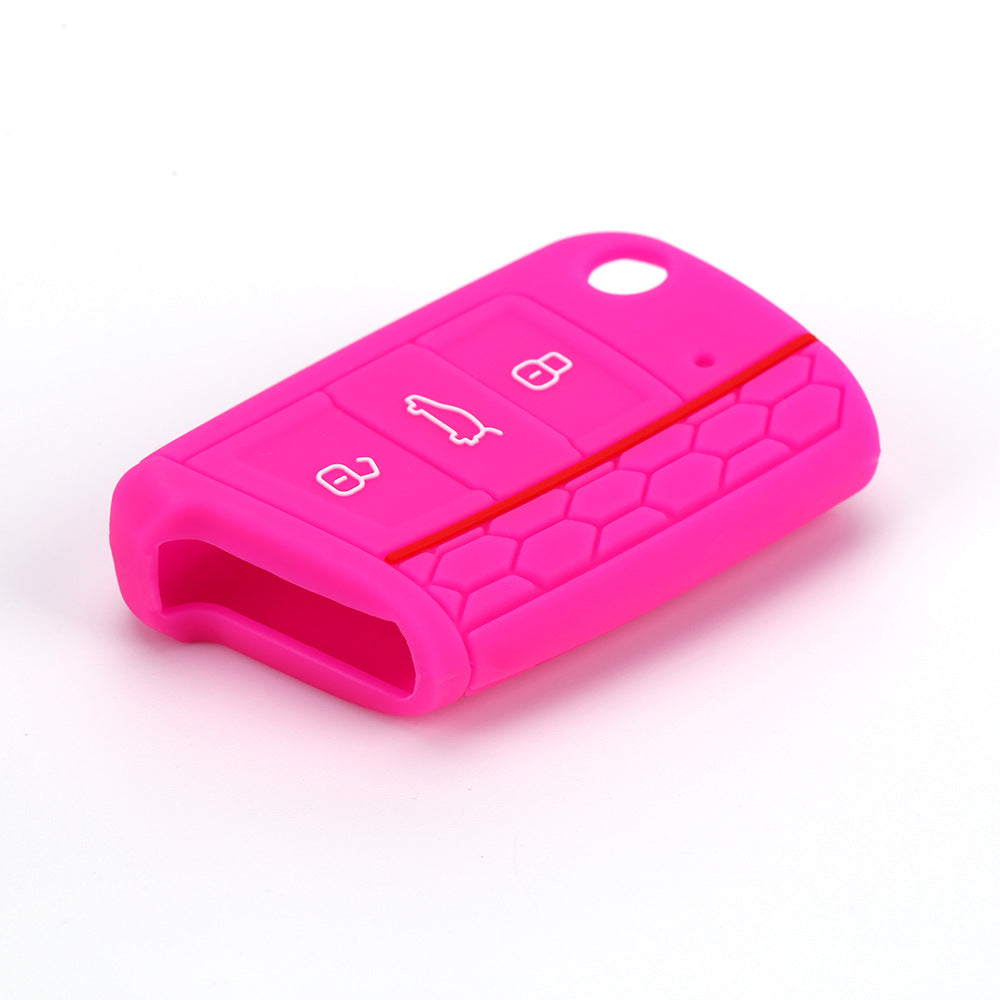 Brand New Color Silicone Key Case Car Key Case