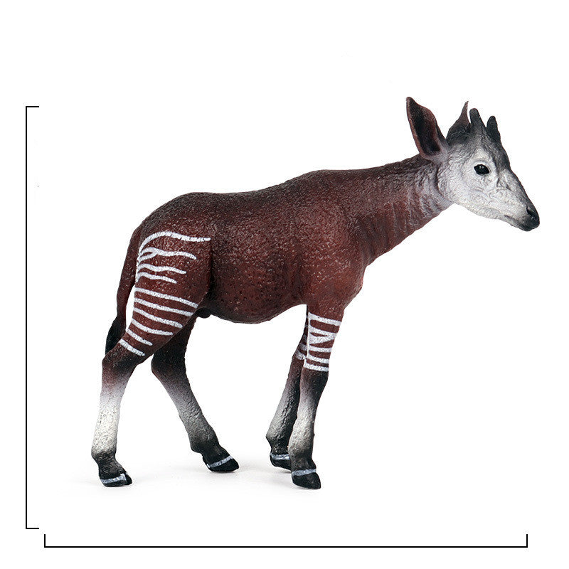 Children's Cognitive Simulation Static Solid Wild Animal Model