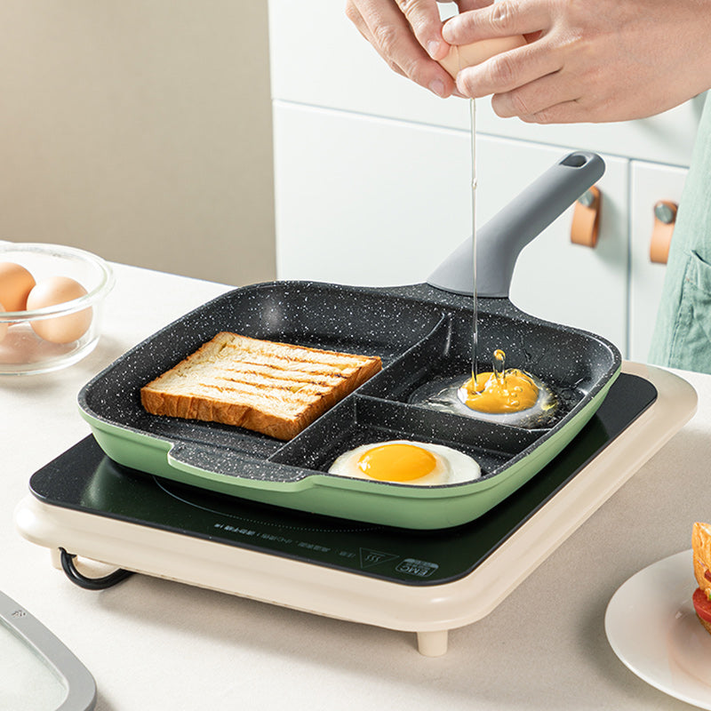 Bamboo Bluestone Breakfast Omelette Pan Induction Cooker Universal