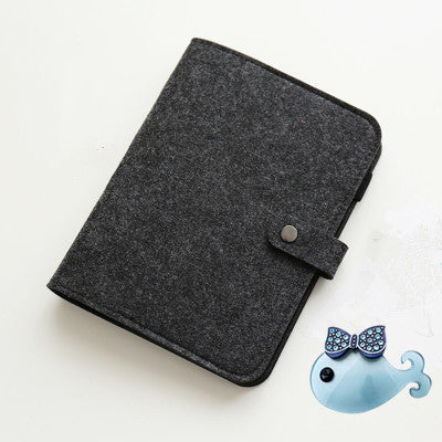 Felt Personality Creative Loose-leaf Note Diary