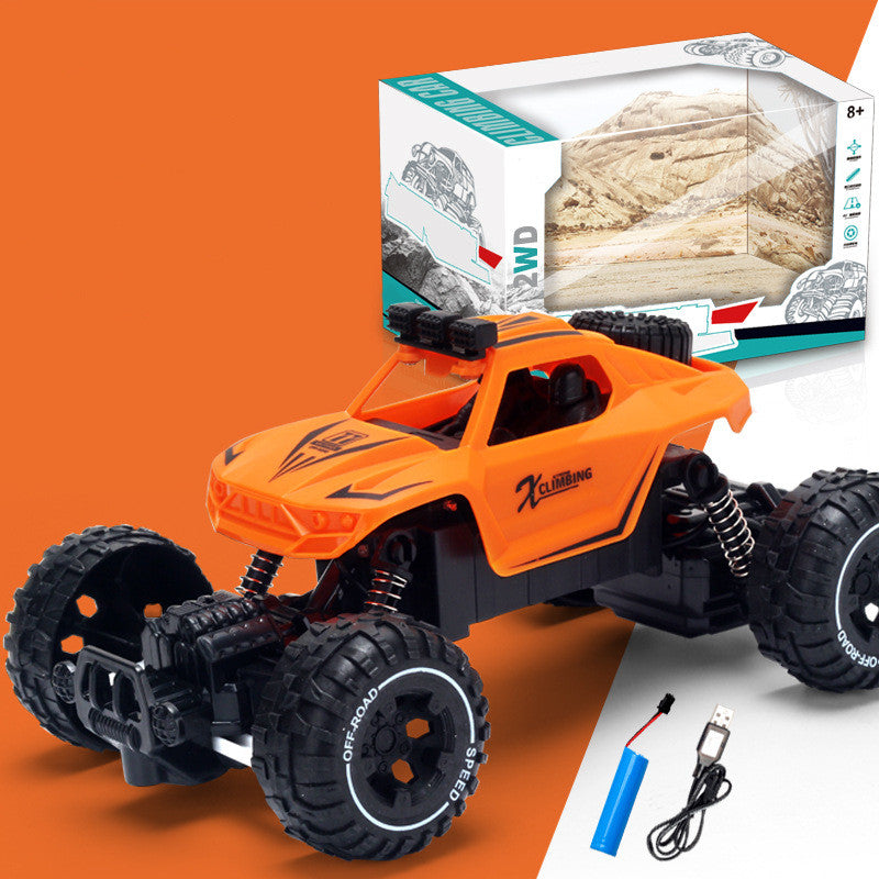 Remote Control Off-road Vehicle 2.4G Light Climbing Car Children's Toys