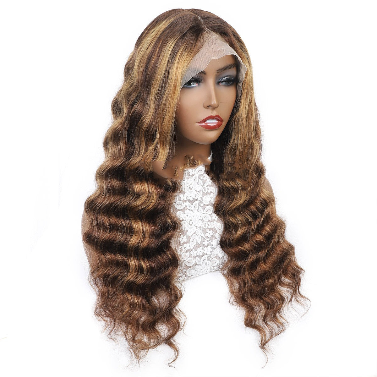 Wig Piano Color Reality Hairstyle Headgear