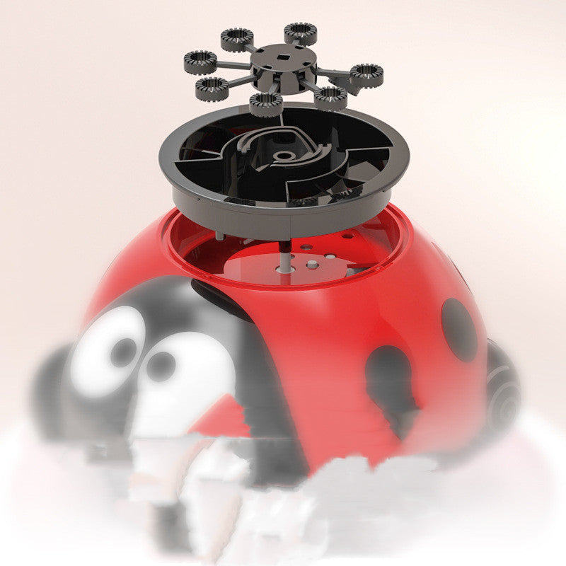 Children's Q Cute Beetle Bubble Machine Electric Light Cable