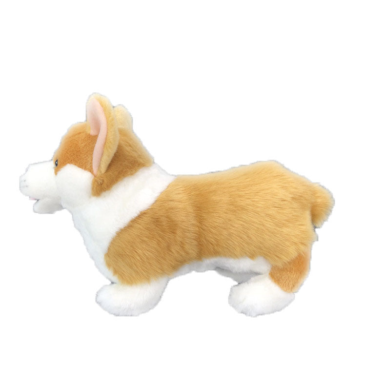 CorgiSimulation Corgi Dog Plush Doll Cute Puppy Dog Children Doll Doll Ornaments