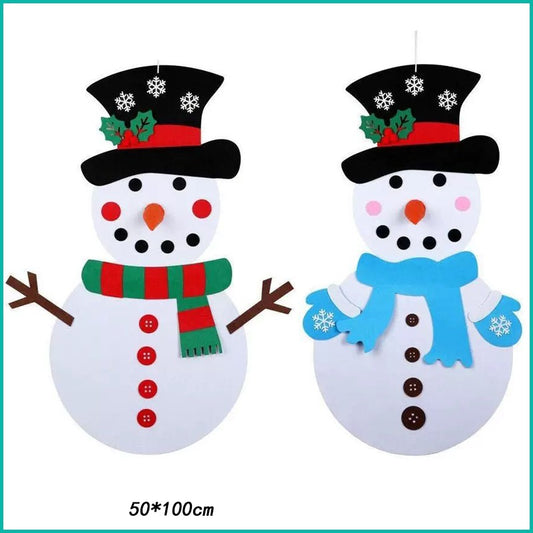 Creative Three-dimensional Felt Children's DIY Christmas Tree Decoration