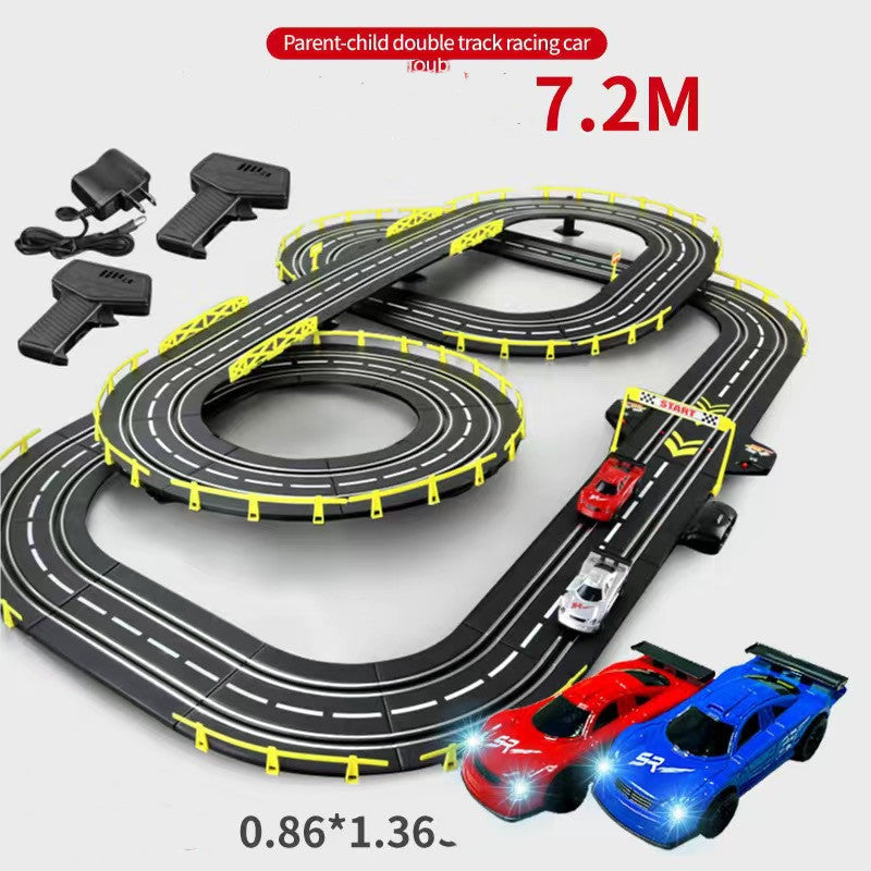 Track Racing Toy Children's Double Large