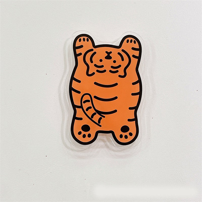 Cute Cartoon Tiger Portable Mobile Phone Stand