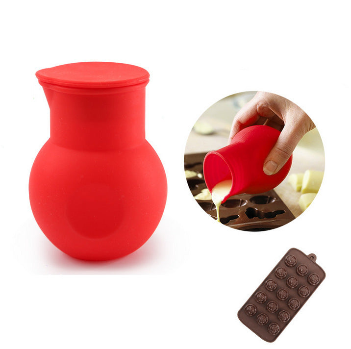 Eco-friendly Silicone Chocolate Tins Cake Baking Molds