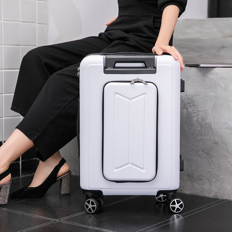 Front And Rear Opening Universal Wheel Trolley Case