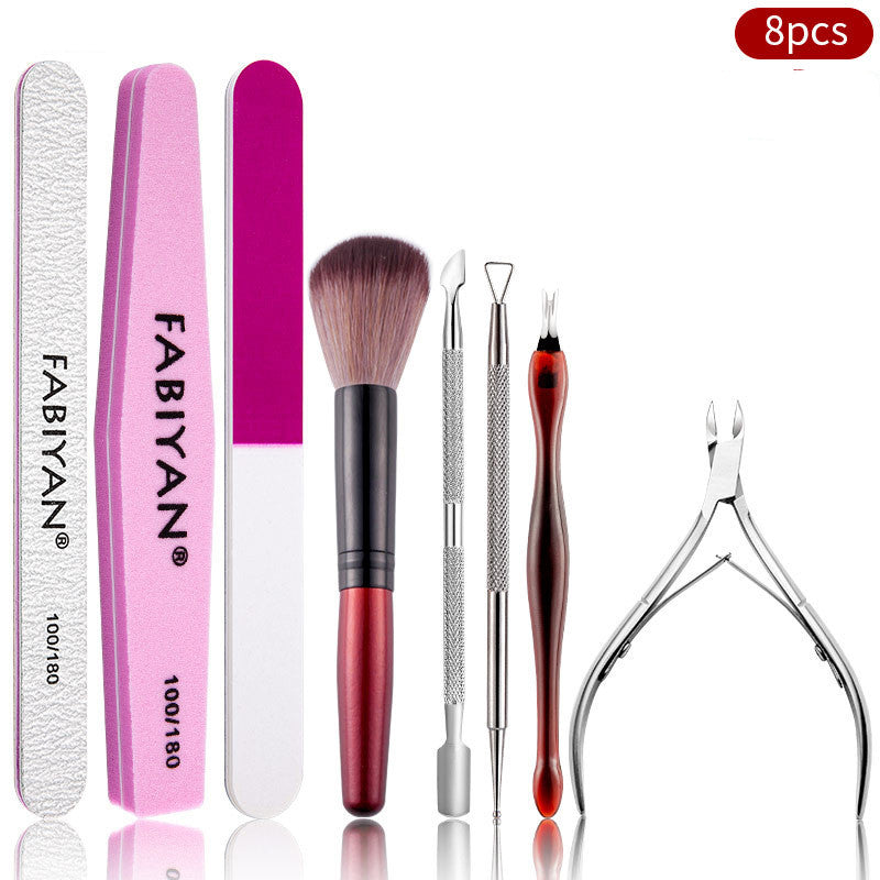 Polishing Nail File Polishing Strip Nail Art Tool Set