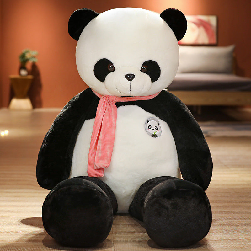 Cute Panda Doll Plush Toy Comforting Puppet