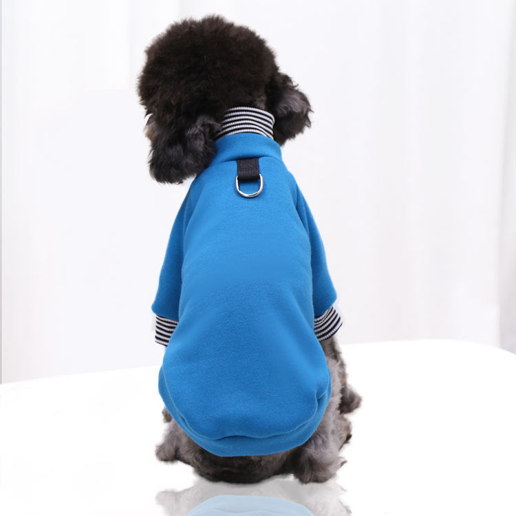 Tractionable Reflective Sweater Night Walking Dog Cat Pet Clothes