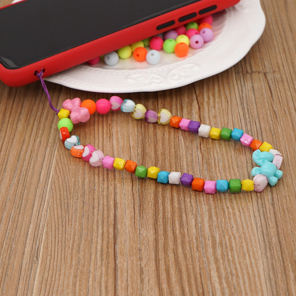 Tao Imitation Pearl Personalized Mobile Phone Chain Pendant Rope Girl