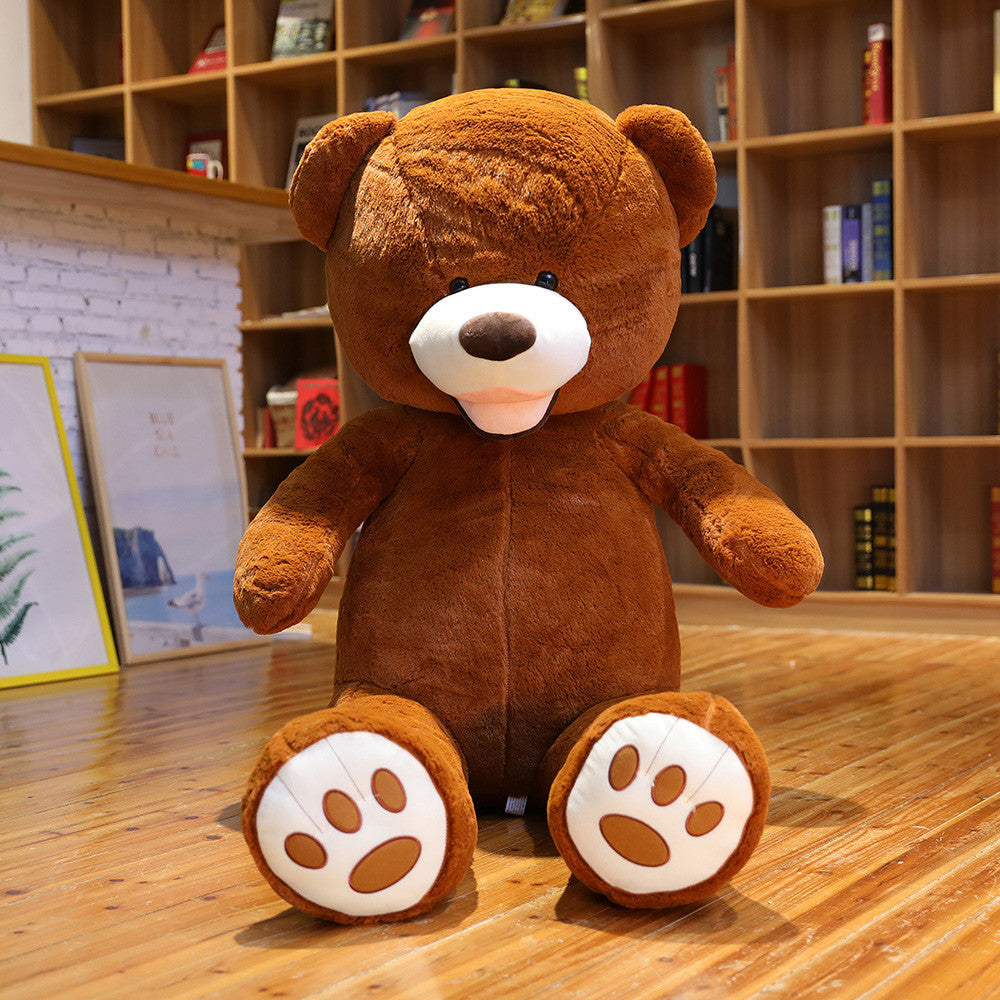 Solid Color Large Teddy Bear Plush Toy