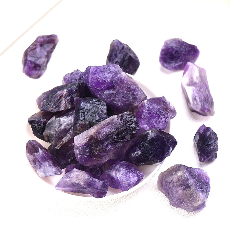 Natural Amethyst Original Stone Aromatherapy Fish Tank Decoration