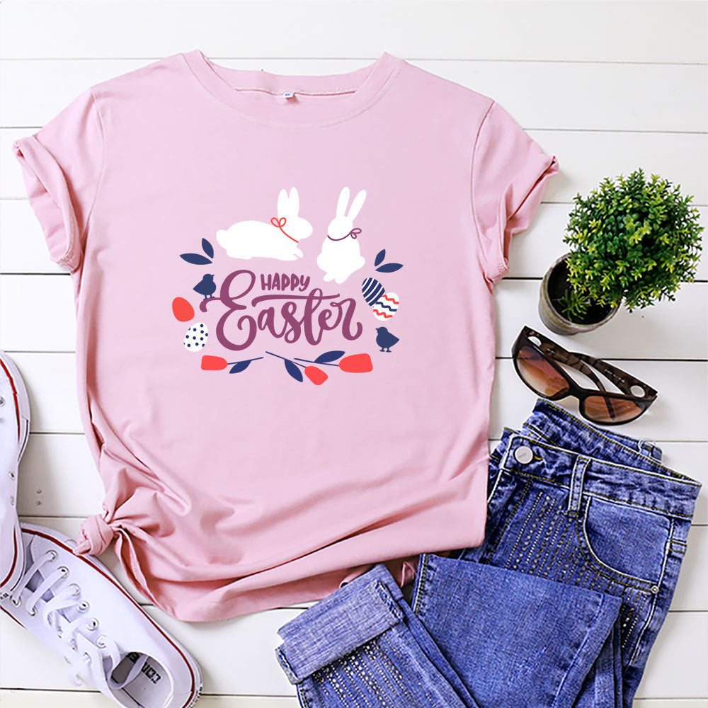 Cotton Easter Short Sleeve Women's T-Shirt