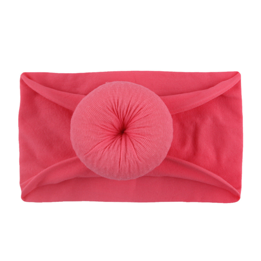 Baby Nylon Children's Soft Ball Stockings Wide Hair Band Turban - globaltradeleader