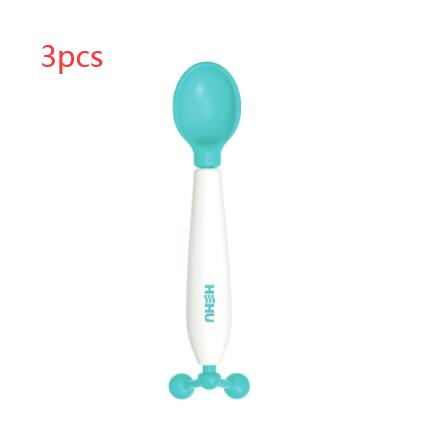 Balance Anti-spreading Baby Learn To Eat Child Training Rice Spoon