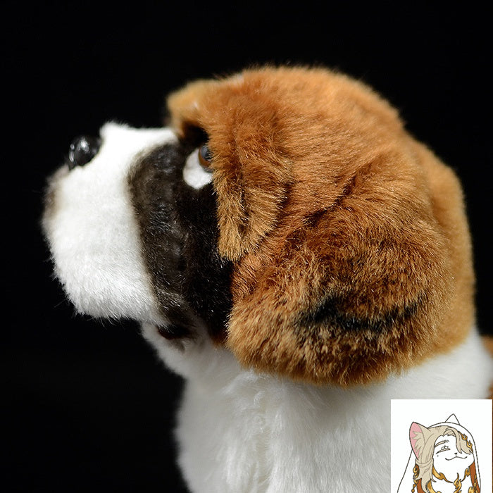 Cute St. Bernard Dog Doll Simulation Animal Plush Toy