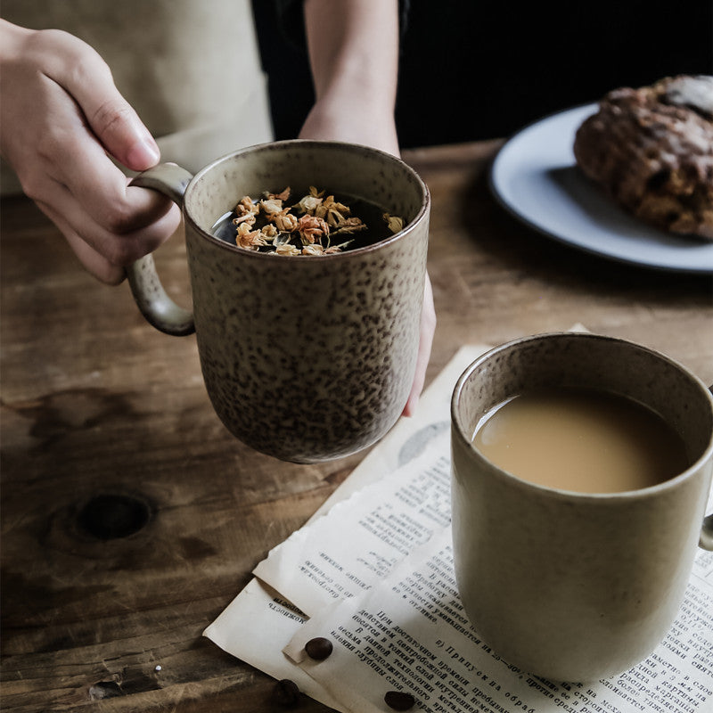 New Simple Retro Style Ceramic Mug