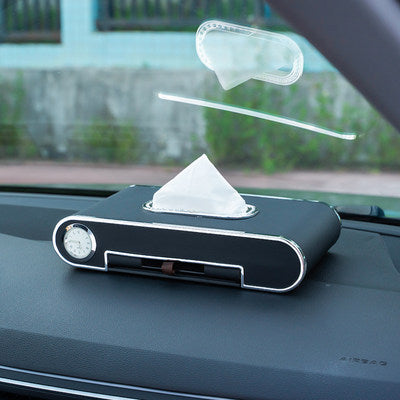 Mobile Phone Holder Tissue Box Car With High-end Pumping Paper Box