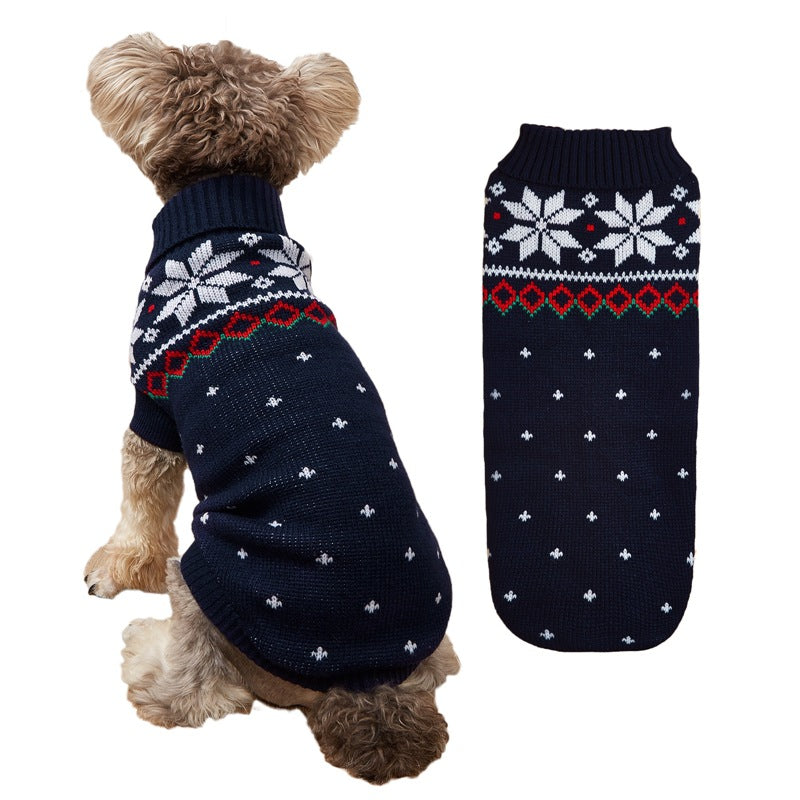 Christmas Deer Pet Knitted Sweater