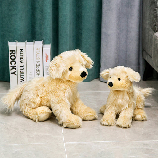 Cute Golden Retriever Doll Children's Plush Toy