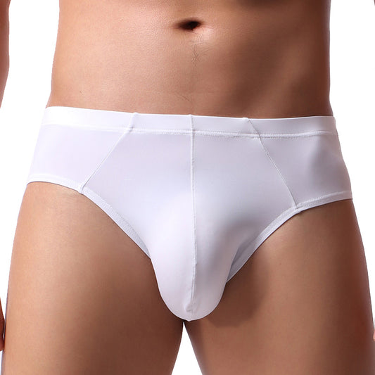 Men's Underwear Briefs Sexy Ice Silk