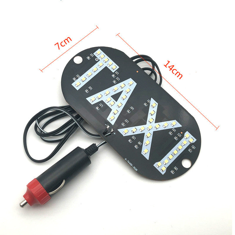 Taxi Light With Switch Cigarette Lighter