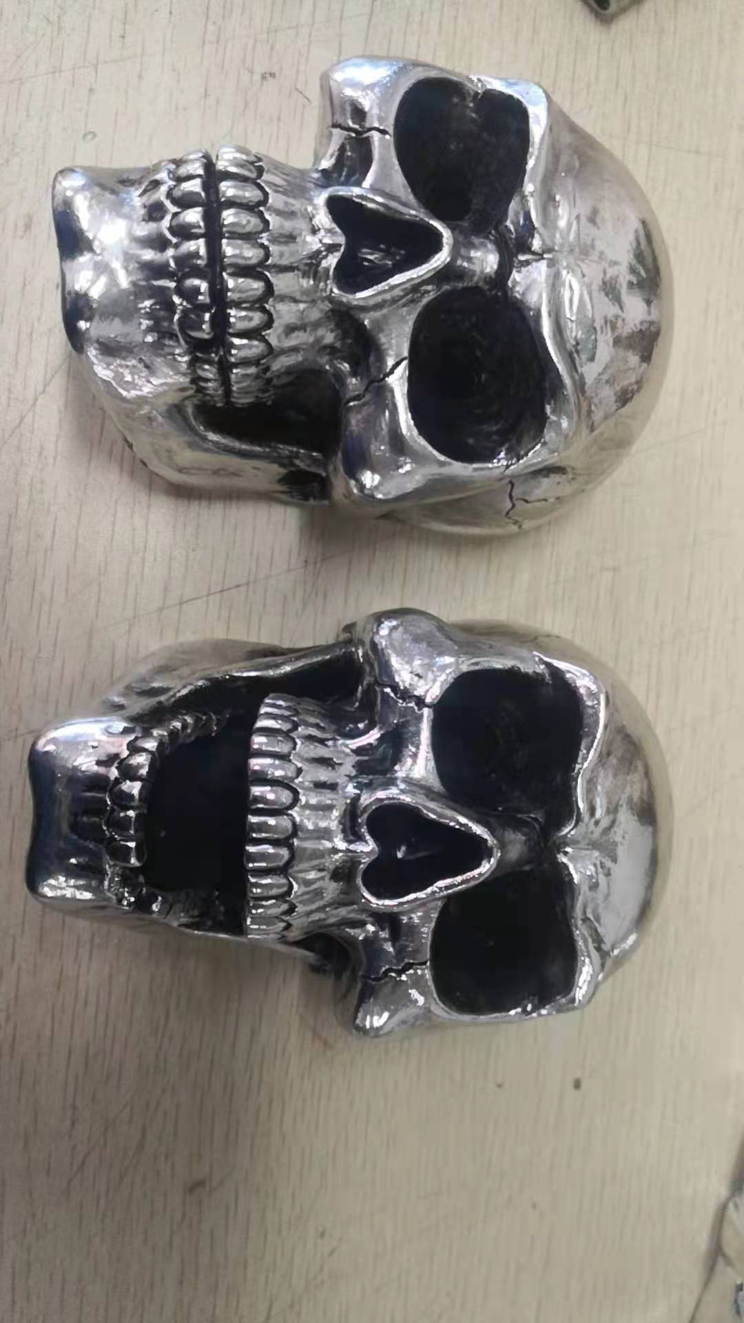 Independent Station Skull Motorcycle Headlight Decoration