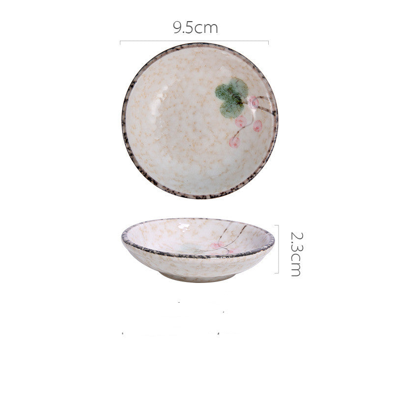 Japanese Ceramic Snack Appetizer Dim Sum Dipping Dish