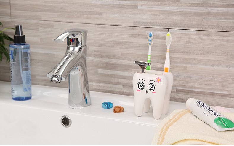 Creative Toothbrush Holder Cute Cartoon Storage Box