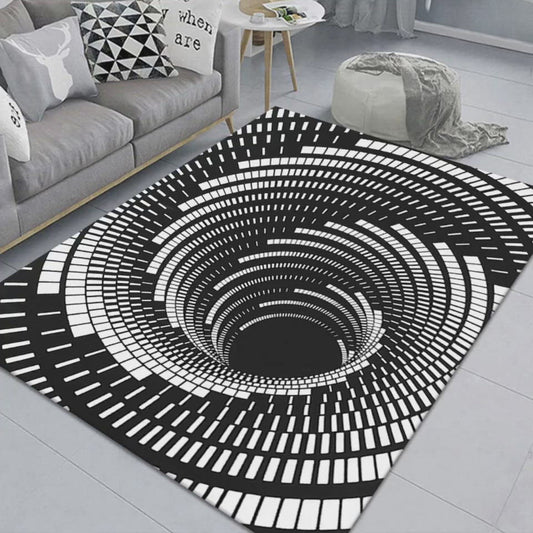 Trap Vision Carpet 3D Geometric Stereoscopic Illusion Floor Mat