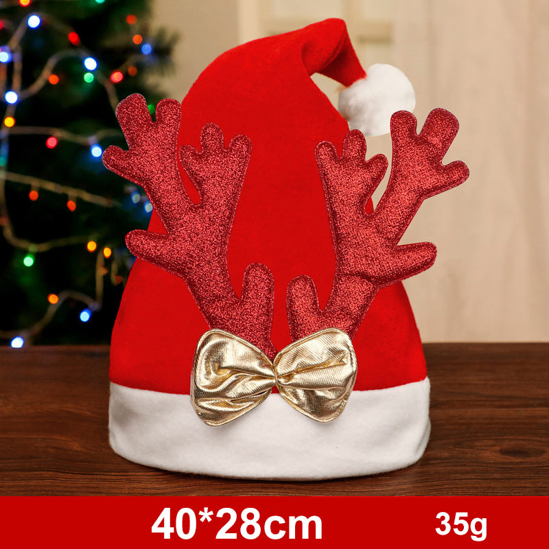 Fashion Snowman ElK Santa Claus Hats Xmas Gift Decoration