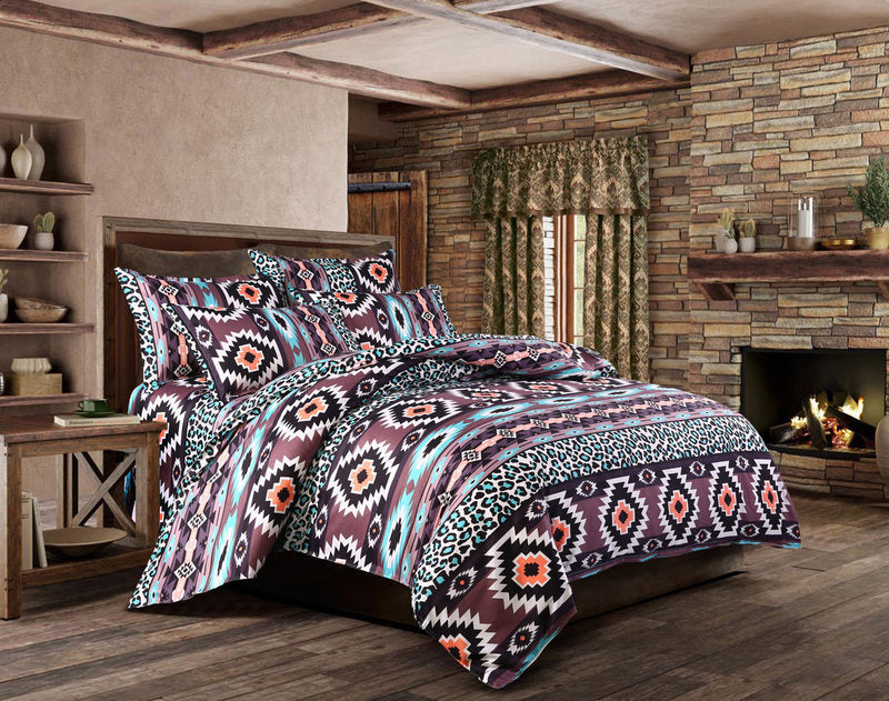 Bohemian Bedding Four-piece Set Of Ethni