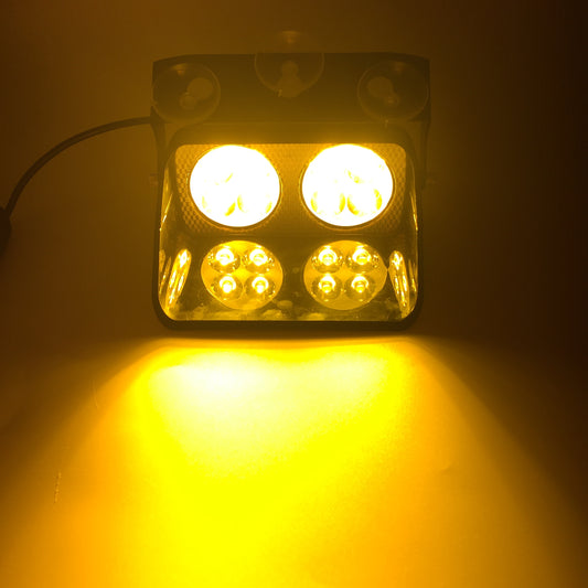 Front And Rear Windshield Shovel LEDs