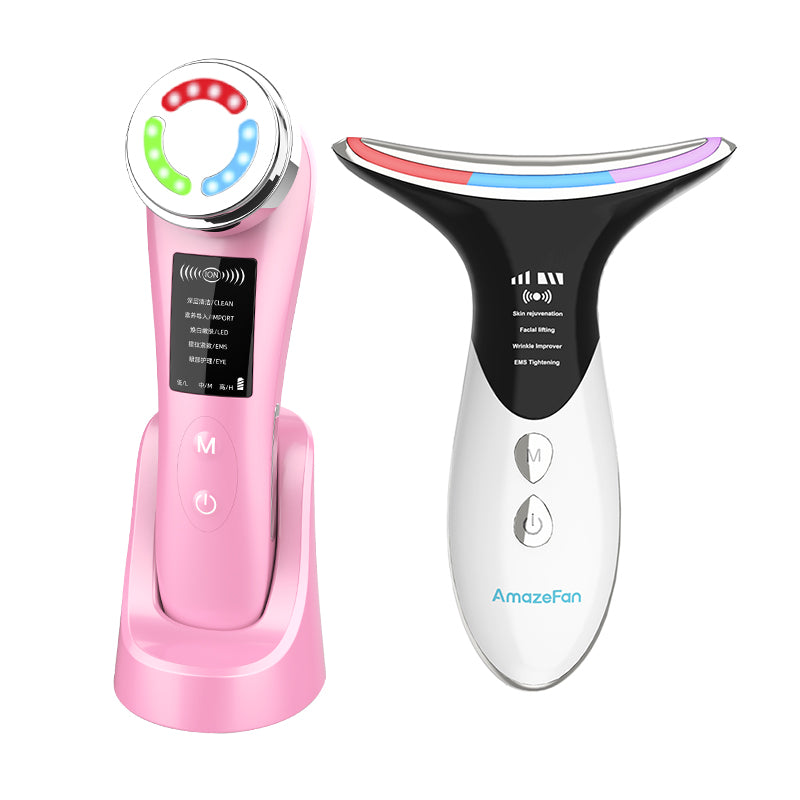 Facial Lifting Massage Rejuvenation Cleansing Ion Export And Import Instrument