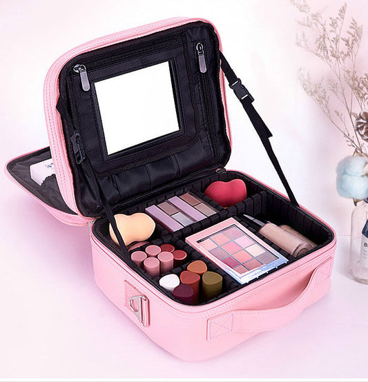 Cosmetic Bag Small Removable Partition Portable Simple Large-capacity Travel Multi-functional Emulsion Makeup Storage Bag