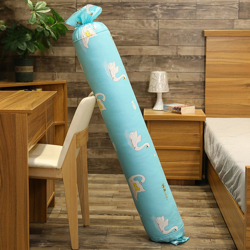 Cartoon Side Sleeping Long Bed With Pillow